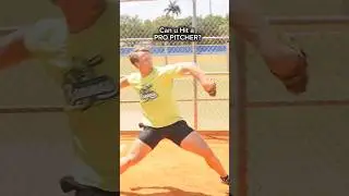Can u hit a PRO PITCHER? #pitcher #baseball #pitchingtips #hittingtips #hittingmechanics #pitchers