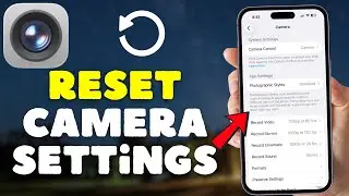 Как сбросить настройки камеры iPhone до заводских! (2025)