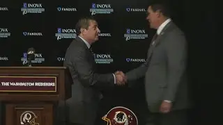 Redskins introduce Ron Rivera