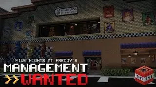 MINECRAFT MANAGEMENT WANTED: CUSTOM FNAF MUSEUM BUILD TOUR