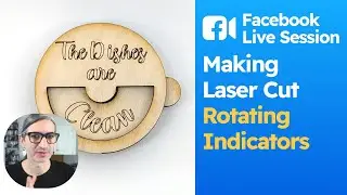 Сеанс Facebook Live №18: создание лазерной резки вращающихся индикаторов или &laquo;Volvelles&raquo;