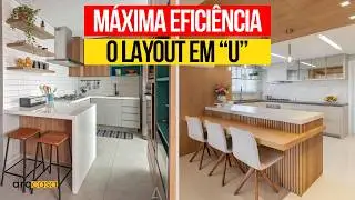 O Segredo das Cozinhas em U: 100 Projetos Incríveis