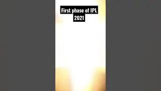 first half of ipl 2021 #short #ipl #cricket #shorts #shortsvideo