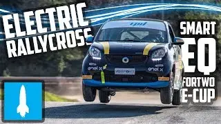 ELECTRIC RALLYCROSS DEBUT // SMART EQ FORTWO E-CUP // BOSS37TI