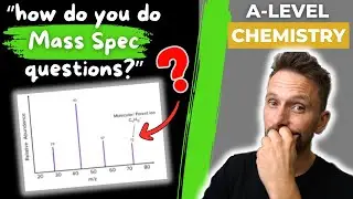 Mass Spectroscopy Exam Question Walkthrough! | Organic Chemistry