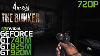 Amnesia The Bunker | GT 740M/GT 825M/GT 920M | Quick Performance Test