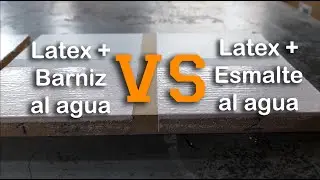COMO pintar MDF de una manera FACIL y ECONOMICA | Latex Vs Esmalte
