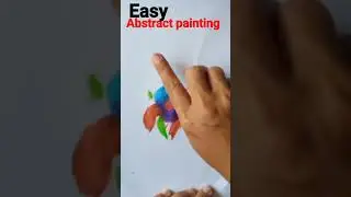 EASY abstract painting #andiartistik #abstractpainting