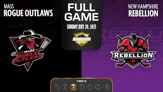 NBHL North Shore Tier 3: New Hampshire Rebellion vs. Mass Rogue Outlaws (07/20/2025)
