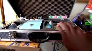 Unboxing and using professional nano coating machine.