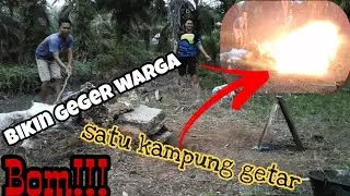 Mercon Pendem/Meriam karbit menyambut bulan ramadhan