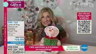 Land of Play Animated Singing Christmas Bear Plush Toy