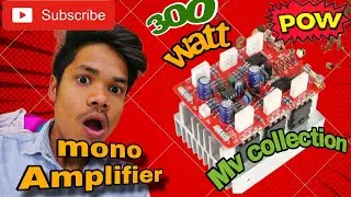 Mv collection 300 mono amplifier  | review  | Lokesh projector 