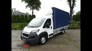 Peugeot Boxer тентованный 10 европоддонов. 5599 AUTO-PLUS.COM.PL TEL. +48 607 888 556