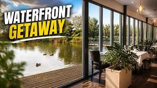 Weston Lawns Fisheries: The Waterfront Lodge Experience #angling #fishing