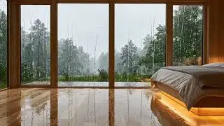 The Perfect Rainy Day Indoors ☕ Cozy Bedroom Ambience to Stay Warm and Relaxed