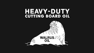 Walrus Oil, Heavy-Duty Cutting Board Oil