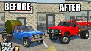 TURNING OLD FARM TRUCK INTO LIFTED DIESEL TRUCK! | (ROLEPLAY) FARMING SIMULATOR 2019