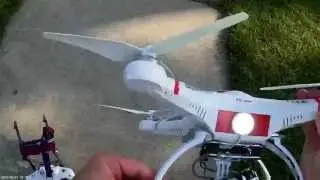 CX-20 with DJI LED Lights and Landing Gear