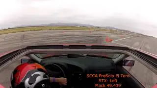 SCCA ProSolo @ El Toro - STX e36 #188 Mack - Left - 49.439
