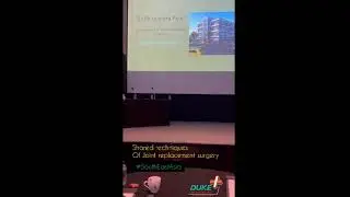 Dr. Bhupendra Patel shared his case study of Knee replacement surgery at #Southeastasia conference