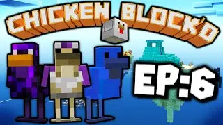 Chicken Block'd | A Super Lucky Water Chicken?! | Ep:6 | Minecraft Bedrock Edition