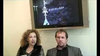 Marchlands - Alex Kingston and Dean Andrews talk about their role on the show