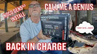 Installing a NOCO Gen 5x3 Battery Charger on My Bass Tracker Boat