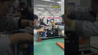 Battery Pack Assembly Process | Grade A Lithium Cells for ESS#cleanenergy  #solarenergy