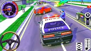 🚔🥸Police Car Chase Simulator 3D Game - Real Cop Cars Driving Simulator 2025🌹🌺 - Android Game🚨🌺