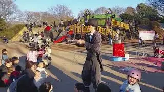 じ～にょさん　大道芸パフォーマンス（小金井公園）その1