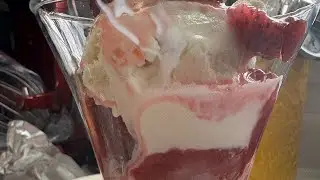 Sundae Funday-Strawberry Pound Cake Parfait!
