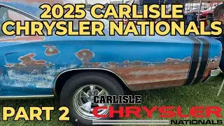 2025 Carlisle Chrysler Nationals | Show Field & Burnouts | Show Coverage Part 2