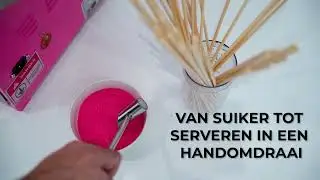 KuKoo Suikerspin Machine met Beschermkap