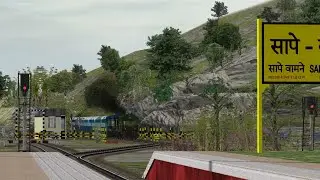 || VEER-SAPE WAMANE FULL COVERAGE| BGPRO ALCO+ EMD | TRWC GAMEPLAY | KONKAN RAILWAY ||