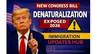 Congress Expands Denaturalization Law | Naturalized Citizens WARNING . Can You LOSE US Citizenship?