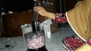 Merajang bawang merah 1kg cuma dalam 1menit