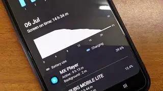 Samsung galaxy M21 battery drain test from 100% to 4%