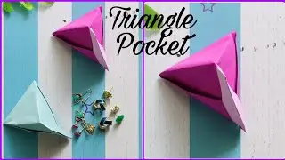 Easy Pocket l Easy Triangle Gift wrap l Easy gift wrapping