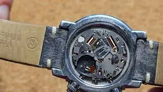 Seiko SNA413 Flightmaster:  Ebay find, maybe broken