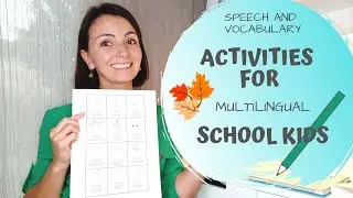Vocabulary Activities for Multilingual School Kids