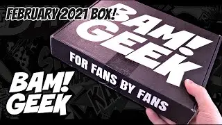What's inside The Bam! Geek Box for February 2021??