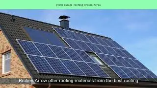 Storm Damage Roofing Broken Arrow