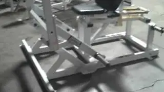 Used Hammer strength super horizontal calf machine
