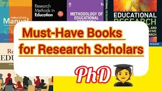 5 Best Books for PhD in Education | Research & Writing Must-Haves!