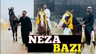 Neza Bazi In Khushab | Model City Town | Hourse Lovers Loved IT | Vlog | Pakistan