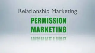 Permission Marketing