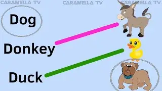 Match the word with the picture @caramellatv9149 #words #vocabulary #kidslearning