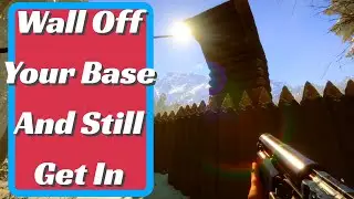 Gate Workaround (Base Defenses) Completely Wall Off Your Base & Still Get In For Sons Of The Forest