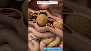 Mesentery & Small-Intestine Layout | 3D Educational Cutaway #shorts #viral #motivation